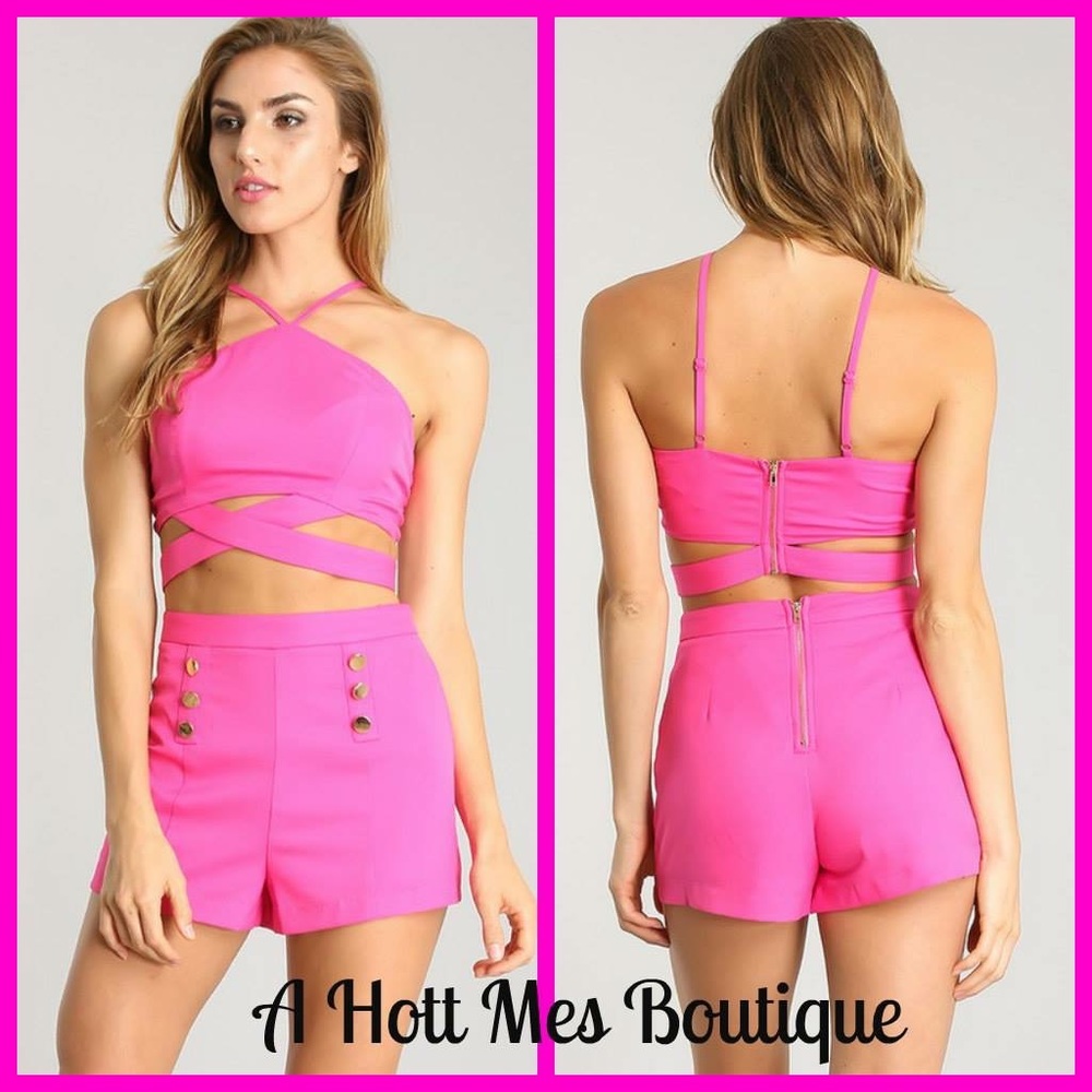 Two Piece Shorts Set